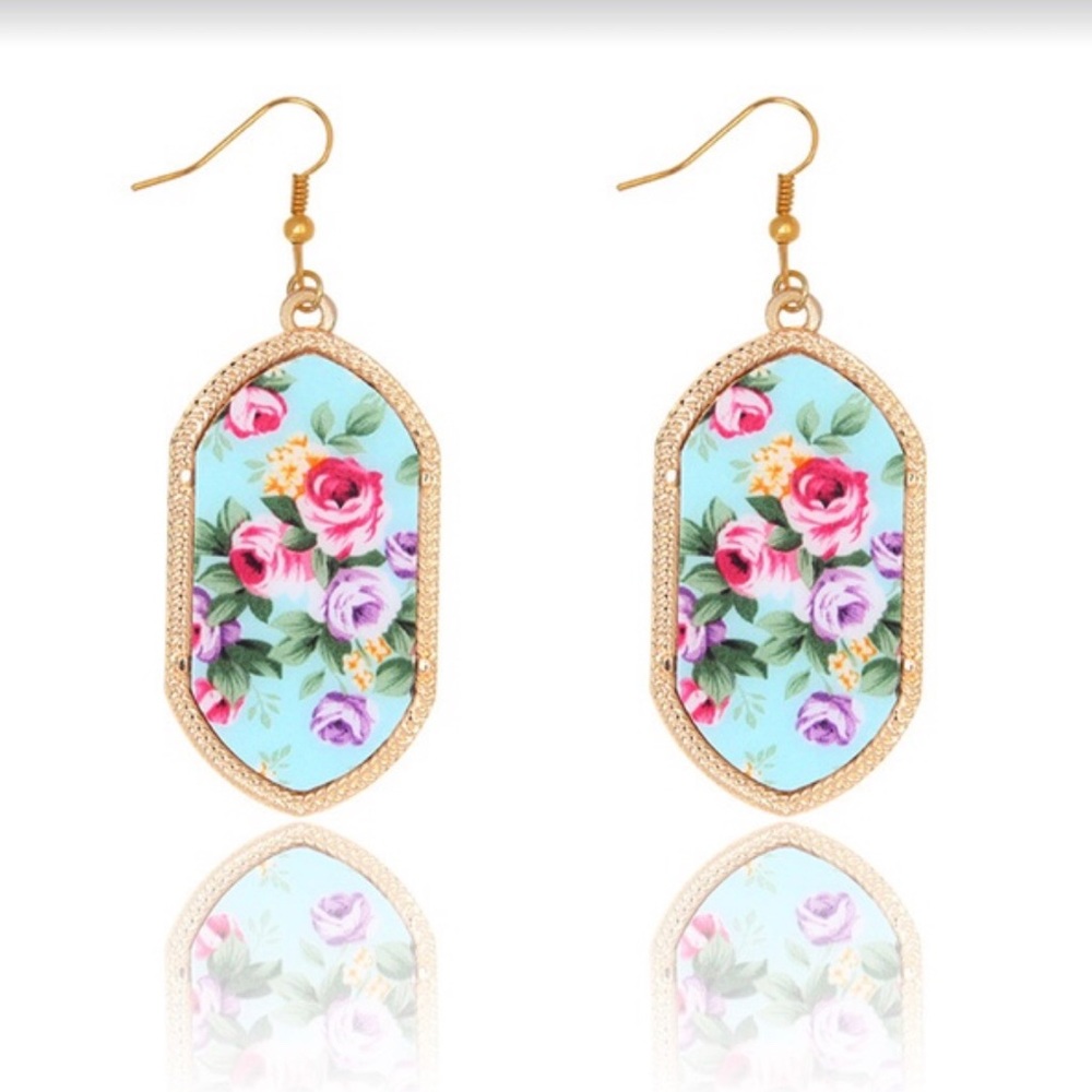 Beautiful Floral Earrings